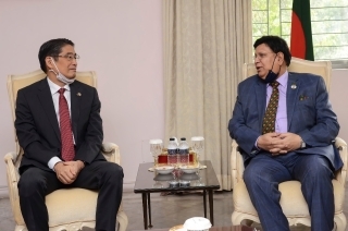 H. E. Mr. ITO Naoki called on Hon'ble Foreign Minister H.E. Dr. A. K. Abdul Momen