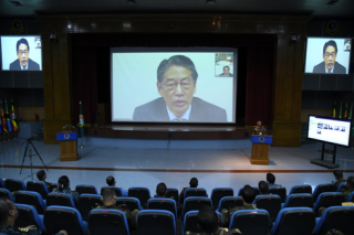Ambassador of Japan delivered a lecture