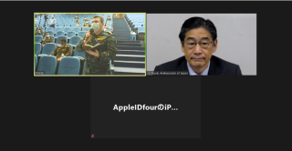 Ambassador of Japan delivered a lecture