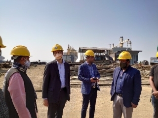 H. E. Mr. ITO Naoki visited ship breaking and recycling yards 2