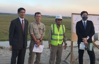 Ambassador visited BEZA-Japan Special Economic Zone in Araihazar2