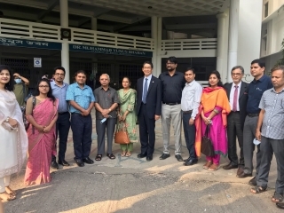 Japanese Book Donation Ceremony was held at the University of Chittagong