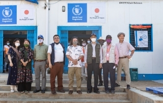 Ambassador ITO Naoki Made His Visit to the displaced persons’ Camps in Cox's Bazar