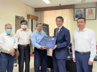 Japan Supports BDT 7.5 million to the Institute of Modern Languages, University of Dhaka